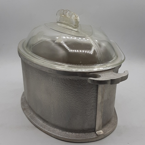 Vintage Guardian Cookware Aluminum Ecomony Trio's One Section With Glass Lid - Picture 4 of 9